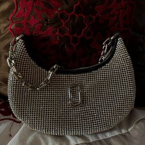Like new crystal curve bag